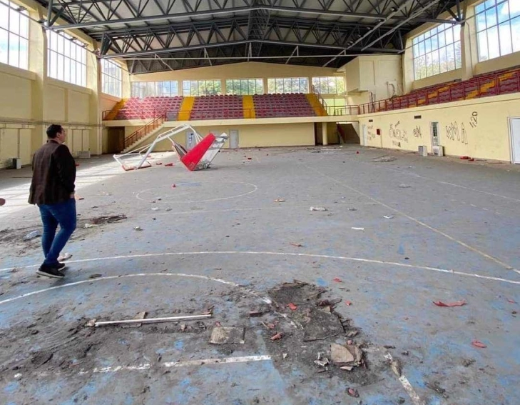 Почнува реконструкција на спортската сала во кампусот на УКИМ во Скопје