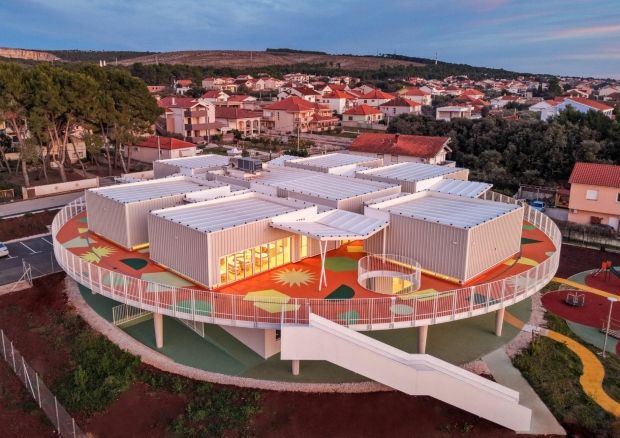 Градинка во бизина на Задар каде децата можат да трчаат во кругови