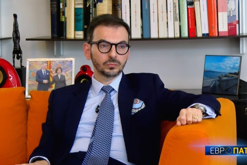 Италијанскиот амбасадор: ЕУ не може да даде гаранции дека Бугарија нема да ја блокира Северна Македонија во преговорите