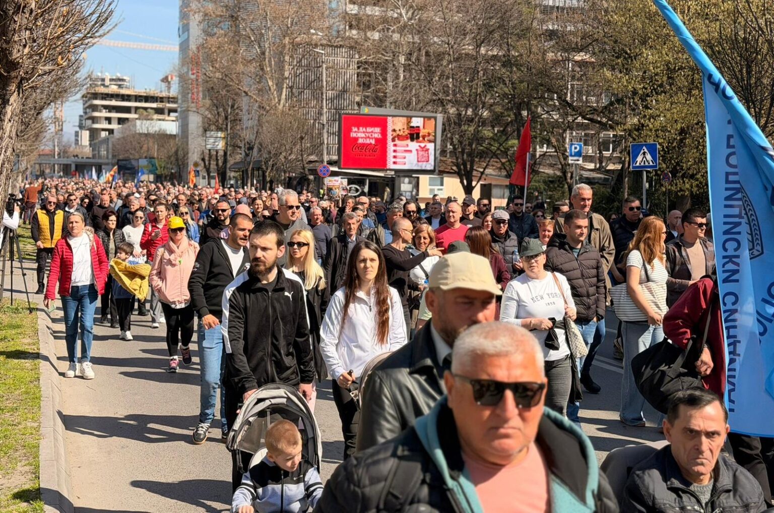 Трендафилов: Не ви се плашиме, не ви се молиме, дојдовме за зголемување на платите и ќе дојдеме пак