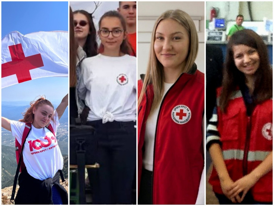Пожарот ја прекина нивната мисија! Стефи, Цеце, Даце и Маре – беа волонтерки во кочанскиот Црвен крст