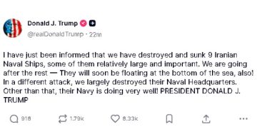 Трамп: Уништивме девет ирански воени бродови, другите наскоро ќе пловат на дното на морето