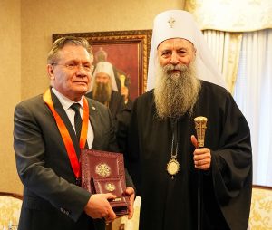 Орден од Порфириј за  руската државна корпорација Росатом