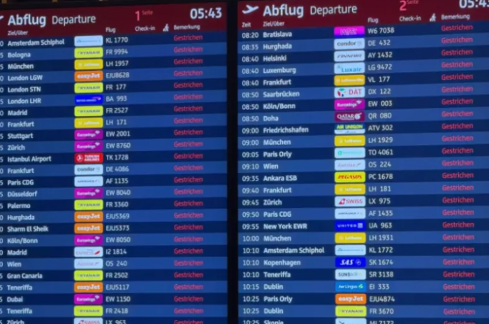 Штрајк го парализира патничкиот сообраќај на аеродромот Бранденбург во Берлин