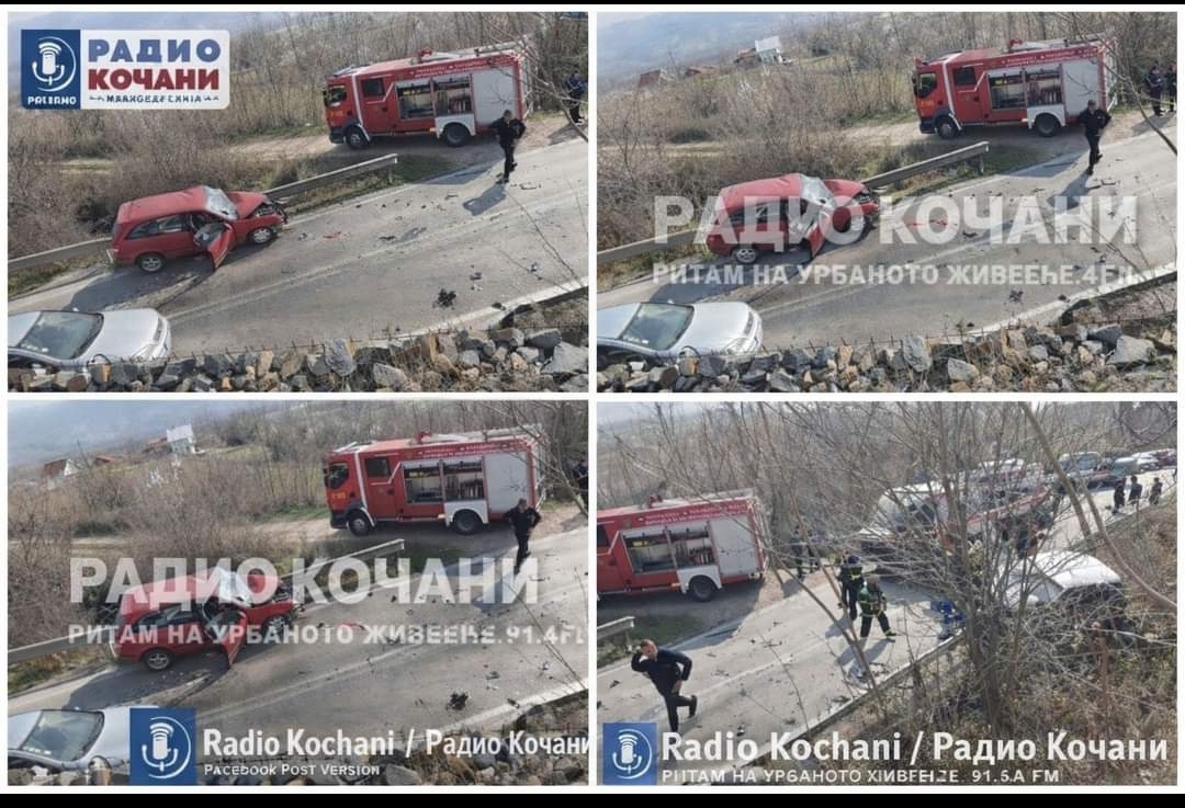 Блокиран патот Кочани – Виница по тешка сообраќајна несреќа, има и жртви