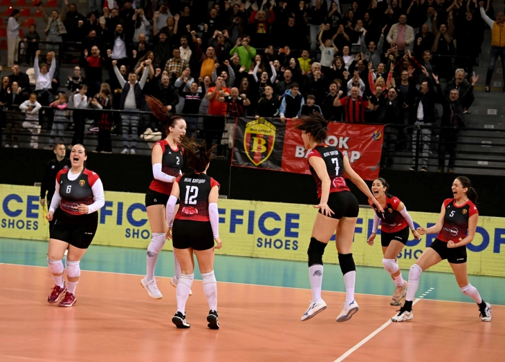 Одбојкарките на Вардар ЕМ први финалистки во Купот