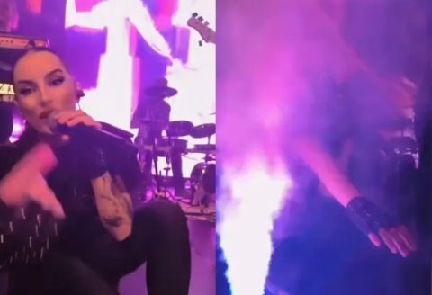 Драма на настапот на Барбара Бобак: Протехниката и експлодираше во лице (видео)
