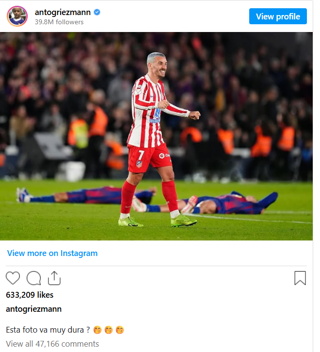 Некогашниот играч на Барса со „сурова“ фотографија се им се одмазди на Каталонците (Фото)