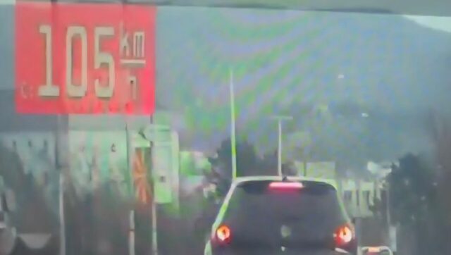 Санкциониран штипјанец кој управувал возило со брзина констатирана од полициски пресретнувач од 105 км на час во населено место