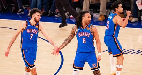 ВИДЕО: Шампионот не е само ШГА, Холмгрен најдобар во победата во Њујорк