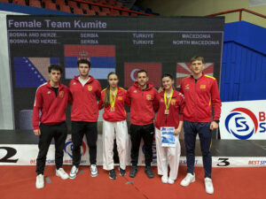 „Макпетрол“ освои четири медали на Балканското карате-првенство во Бања Лука