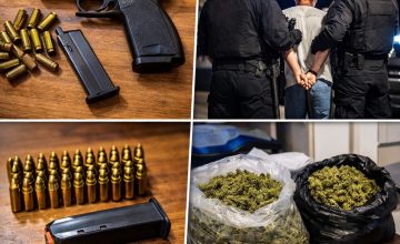 Претреси во Струга, Кичево и Охрид, пронајдени оружје, муниција и марихуана, лишени од слобода четири лица