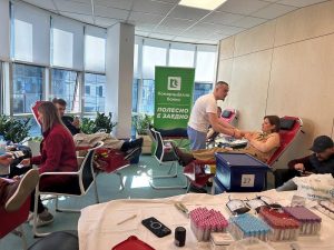 Хуманоста на дело – крводарителска акција во Комерцијална банка