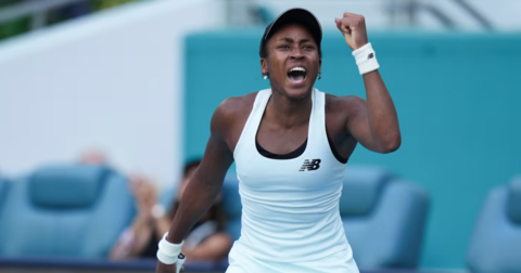 ВИДЕО: Коко Гоф доминантно до финалето во Мајами