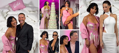 Сека со разголено деколте, Данијела Димитровска како божица – Цела српска естрада на забава кај инфлуенсерката Дуња Јованиќ (фото+видео)