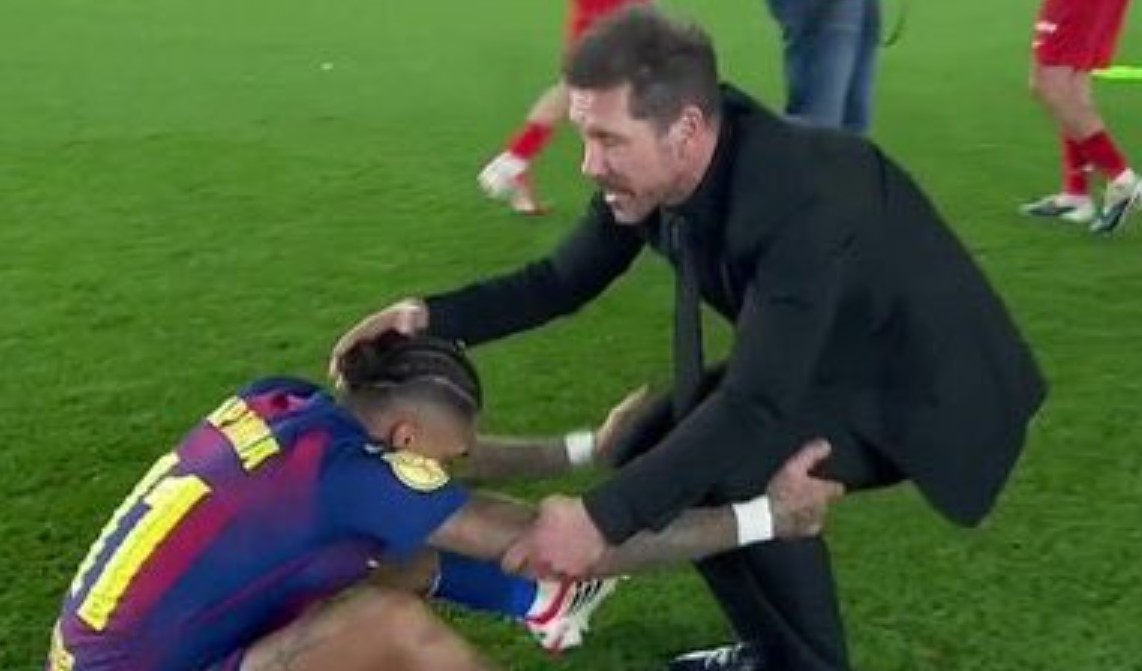 Симеоне знае да биде и џентлмен, направи потег со кој ја воодушеви Шпанија (ФОТО)