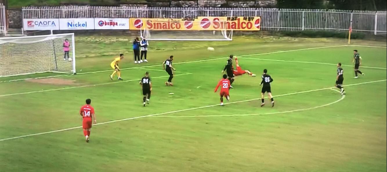 Еврогол во Кавадарци: Стојанов со „ножички“ донесе водство за Тиквеш (Видео)