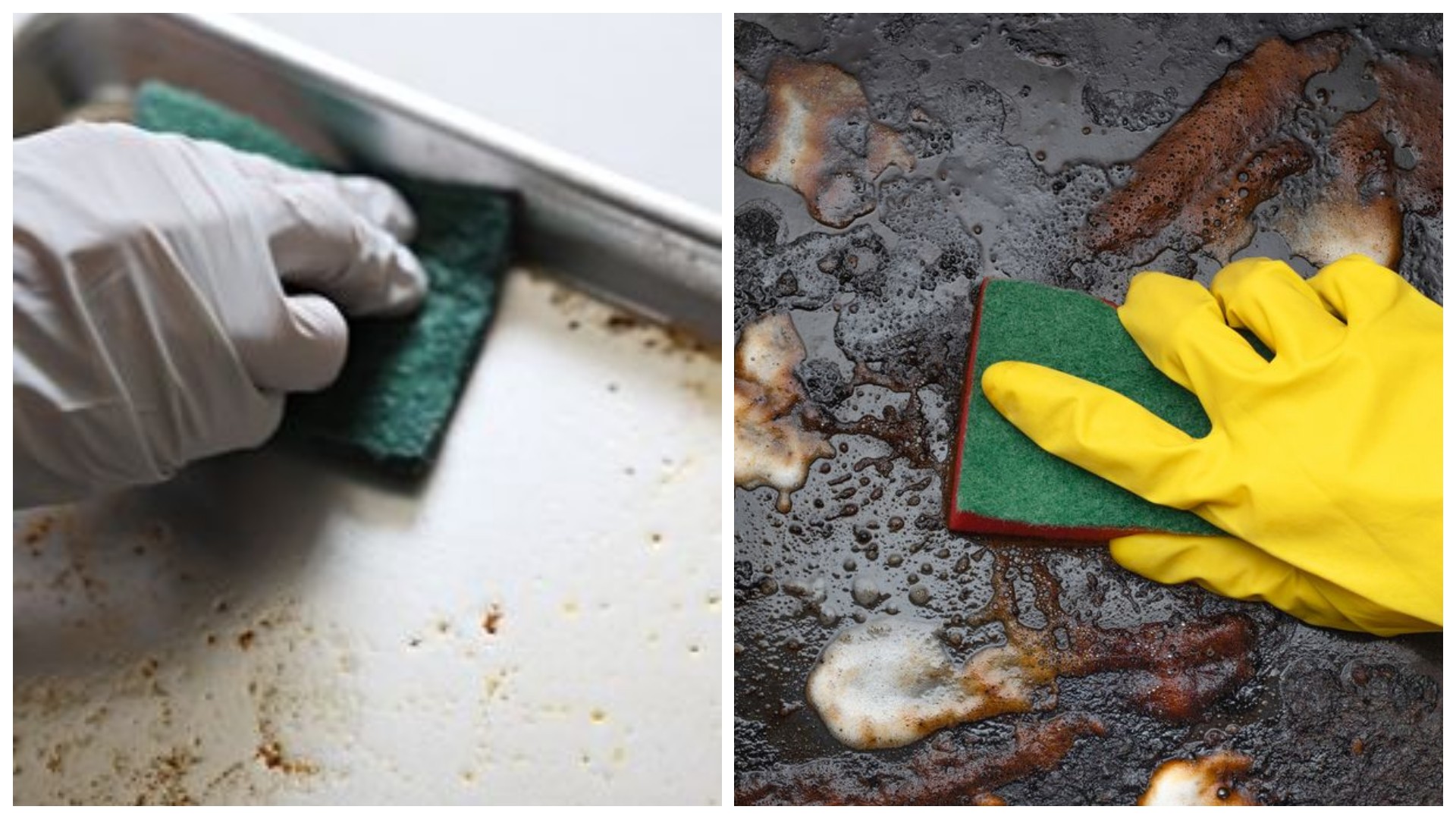 Како да исчистите плех без триење – Еден трик ја отстранува и најтврдокорната маснотија