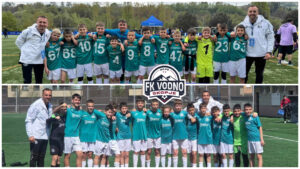 Две генерации на ФК Водно блеснаа со златен сјај во Овиедо