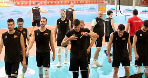 Промена во планот кај одбојкарите, подготовките започнуваат порано од предвиденото