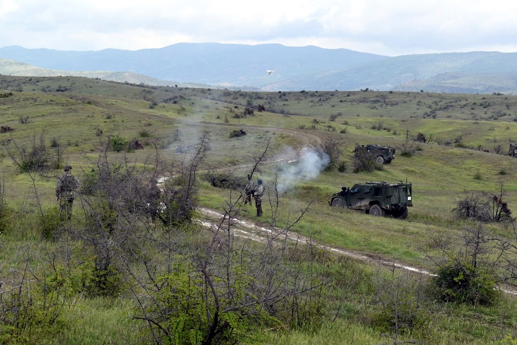 Реализација на офанзивни тактички операции во „БЛЕСОК 26″  со тековно учество на оценувачкиот тим и НАТО монитори