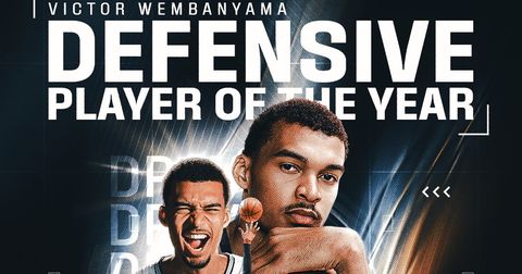 Историја во НБА: Вембањама едногласно избран за најдобар дефанзивец!