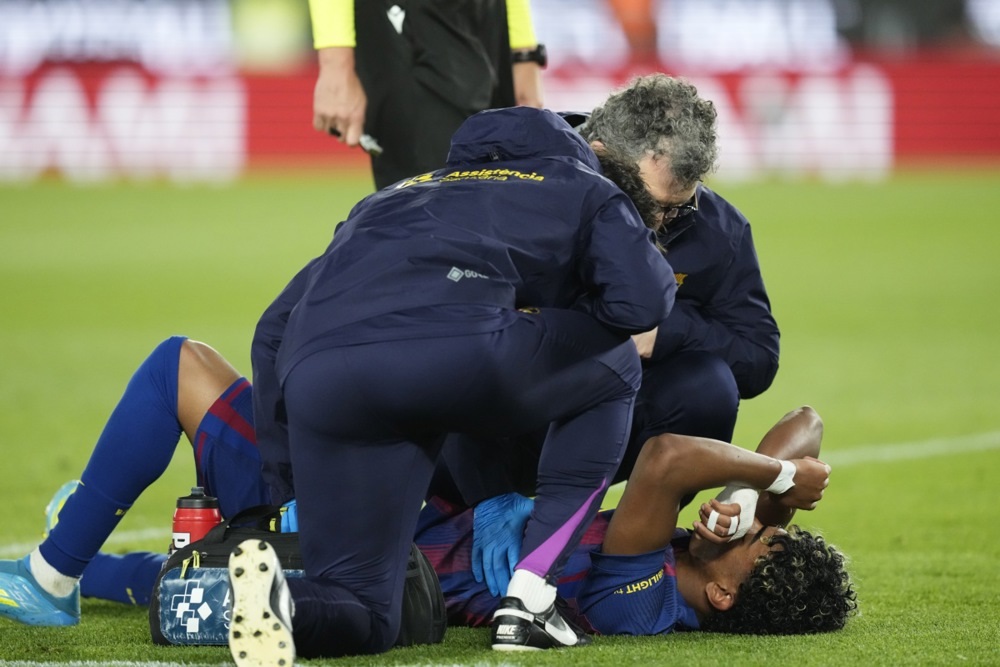 (Видео) Јамал се повреди, може да го пропушти Светското првенство