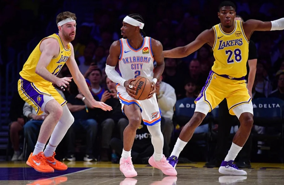 ЛА лејкерс без Лука Дончиќ и Леброн Џејмс доживеа дебакл во Оклахома (Видео)