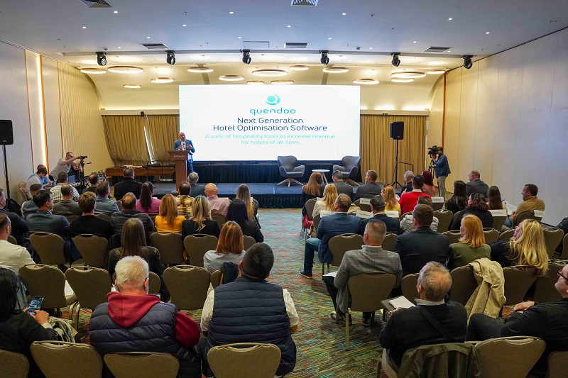 Новата дигитална иднина на хотелскиот бизнис е тука! NAITM Македонија, со поддршка од платформата Quendoo организираа настан со цел зголемување на конкурентноста на туризмот во земјава!