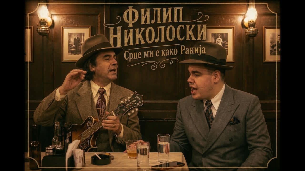 Филип Николовски уште еднаш покажа дека „нема лоша судбина, ако песната другар ти е“ во – „Срце ми е како ракија“