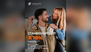 Капитал банка нуди станбени кредити со фиксна камата од 3,75 проценти