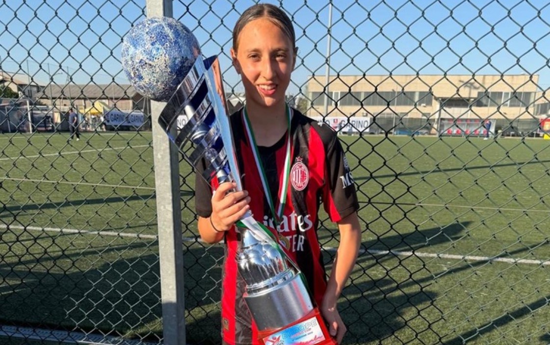 Каков татко, таква ќерка: Ема Модриќ освои трофеј со Милан!
