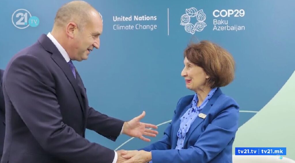 Сиљановска-Давкова телефонски му ја честитала изборната победа на Румен Радев