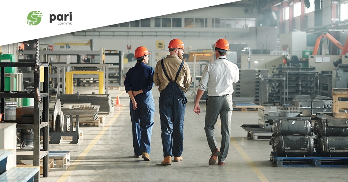 Индустријата ја губи работната сила: за една година 3,4% помалку работници