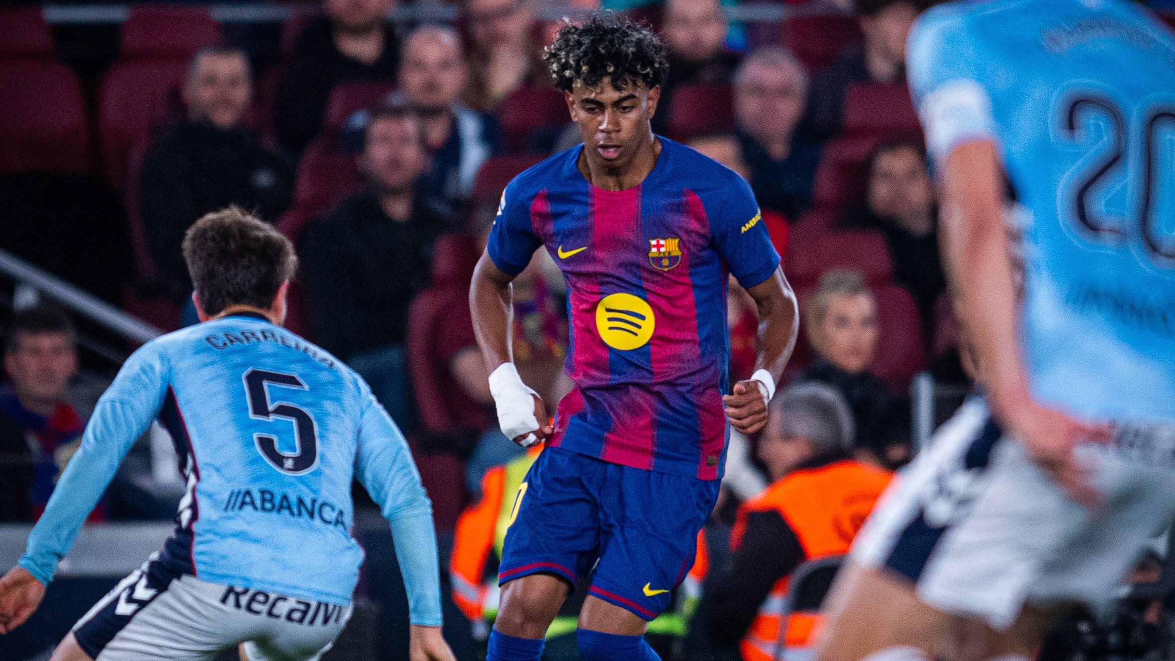 Барселона ја победи Селта, Јамал донесе победа – но се повреди и е под ризик за СП! (ВИДЕО)