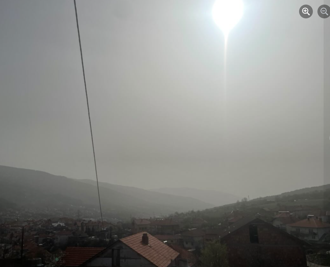 Облак од Сахарска прашина и песок се движи кон Македонија