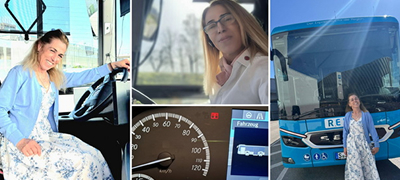 Maкфире од Скопје е возач на автобус во Германија и руши граници: „Кој рече дека не може да се вози автобус во фустан?“