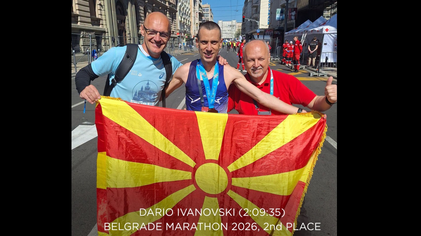 Дарио Ивановски, најголемата сензација на Белградскиот маратон: „Се чувствувам како дома тука, второто место е посебно“