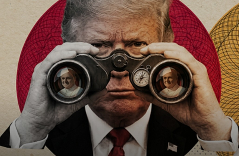 Трамп го шпионира папата