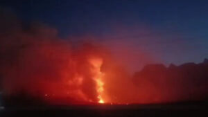 Погоден е ирански склад за противвоздушни ракети, детонациите одекнуваат со часови, гелери летаат со километри наоколу