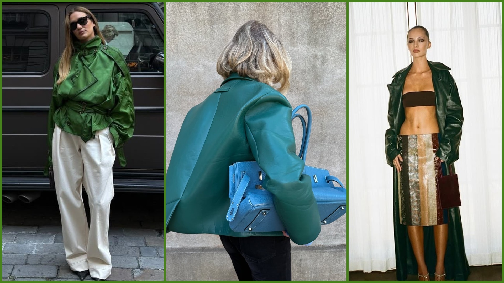 Зелените јакни се нашата новата опсесија и не планираме да се извинуваме за тоа!