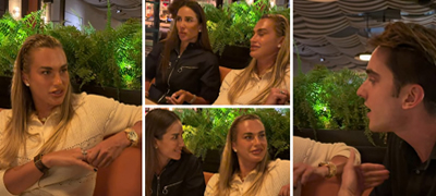 „Одвратно е што носиш толку дијаманти“ – Богат дечко ги критикува Сабаленка и Тамара Калиниќ, тие му вратија (видео)