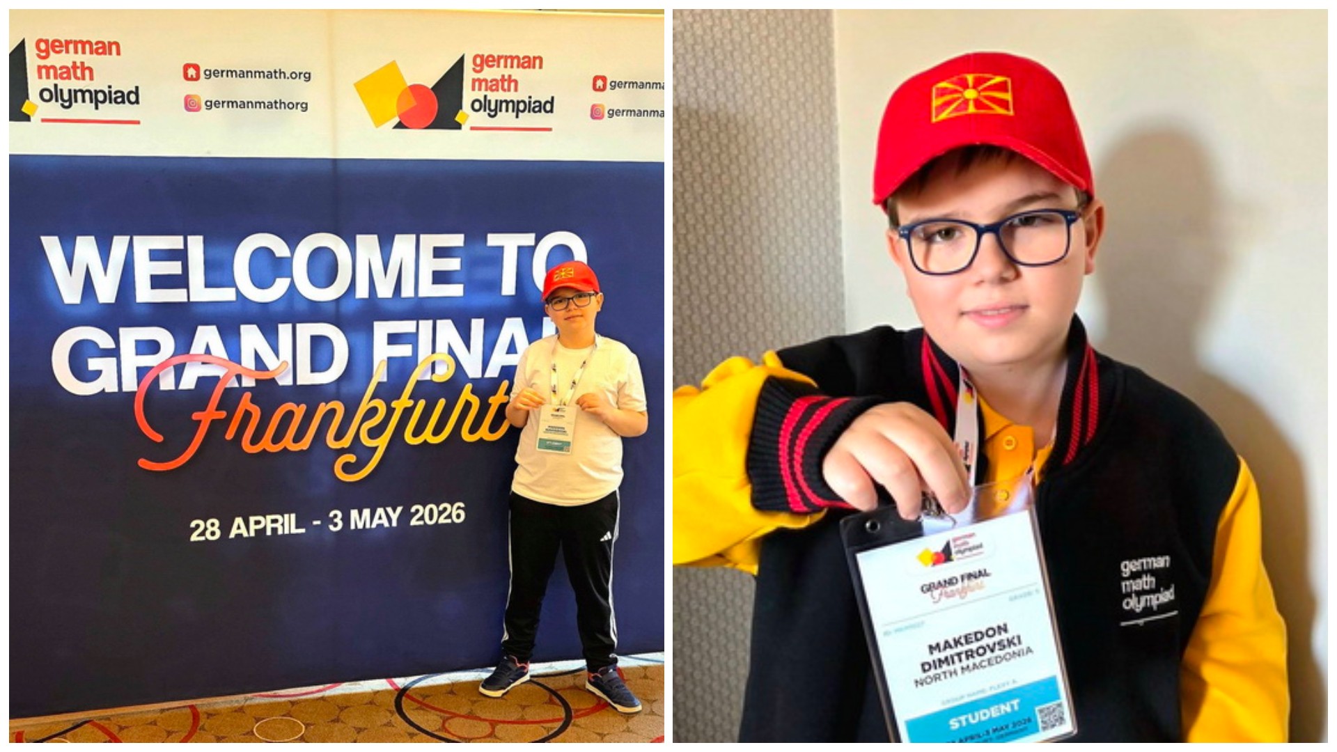 „Среќно шампионе“ – Генијалецот Македон во Франкфурт ќе ги брани боите на Македонија