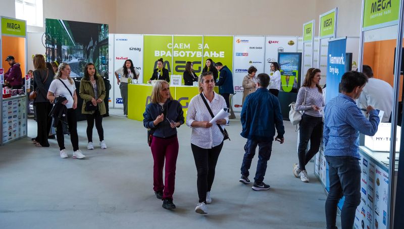 Над 700 посетители на Саемот за вработување на „МЕГА шопинг парк“ – Гевгелија