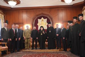 Зеленски во посета на Вселенската патријаршија