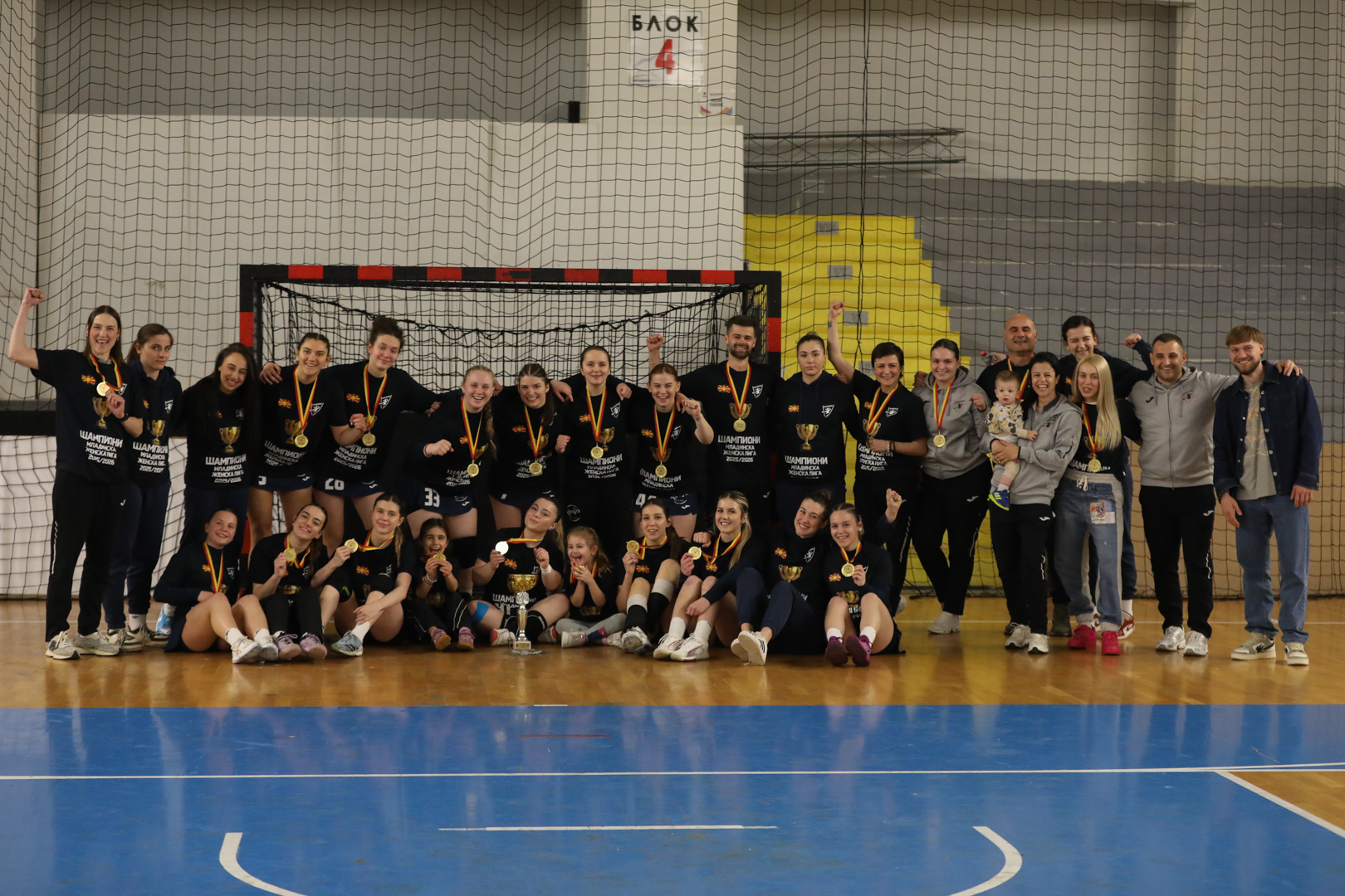 Титула во првата сезона – младинките на Атлетик се шампионки на Македонија!