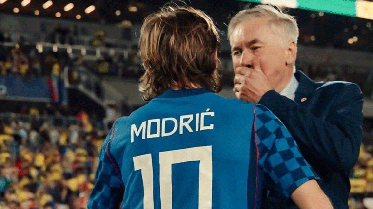 Анчелоти до Модриќ: Имаш дедо Бразилец, нели? (Видео)