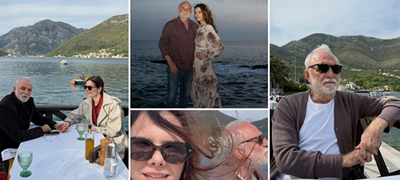 Аница Лазиќ (34) беше на море со саканиот Лазар Ристовски (73) за Велигден - позира без шминка, ужива на јахта