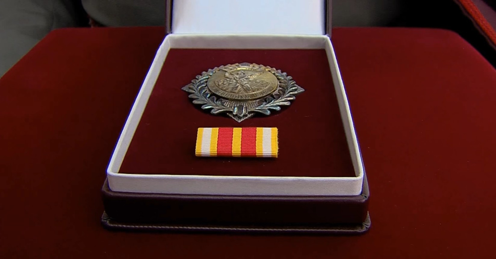 Постхумно одликуван д-р Анастас Коцарев со одренот “Илинден 1903”