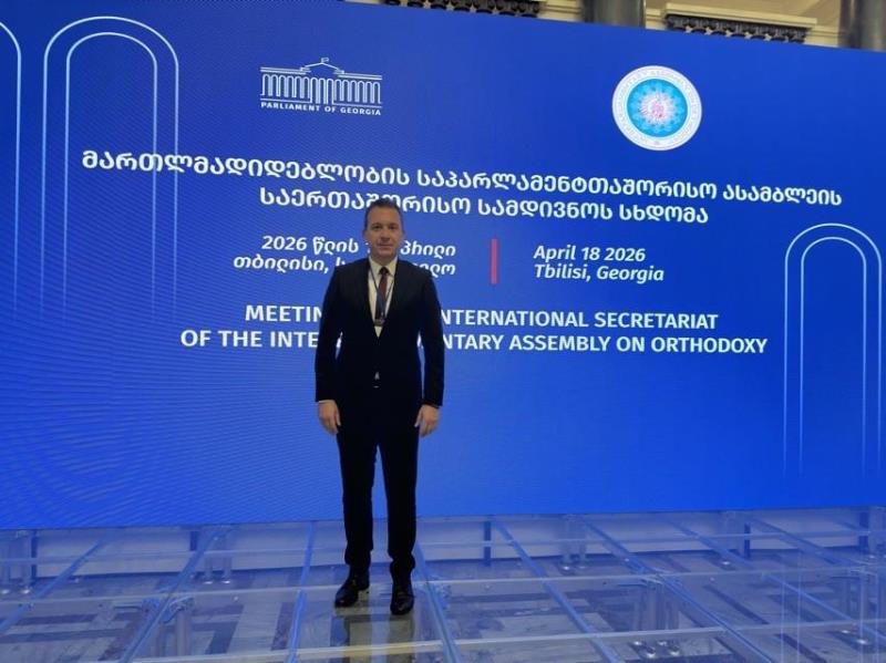 Талевски на Меѓународниот секретаријат на ИПС на православието во Тбилиси